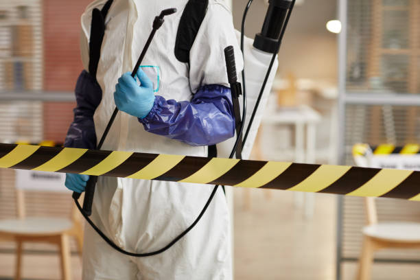 Professional Biohazard Cleanup technician working in Columbia, TN